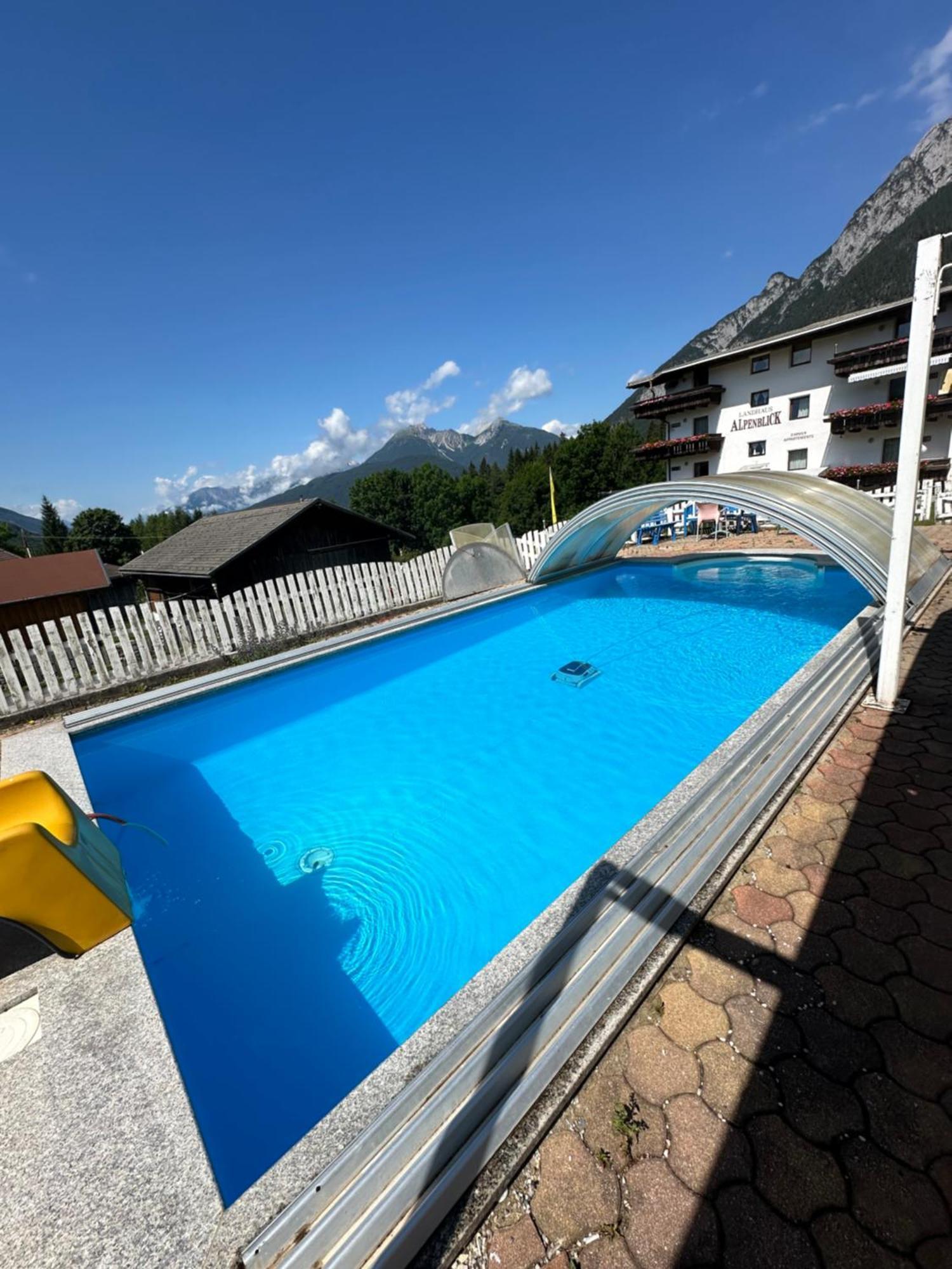 Landhaus Alpenblick Obsteig Exteriör bild