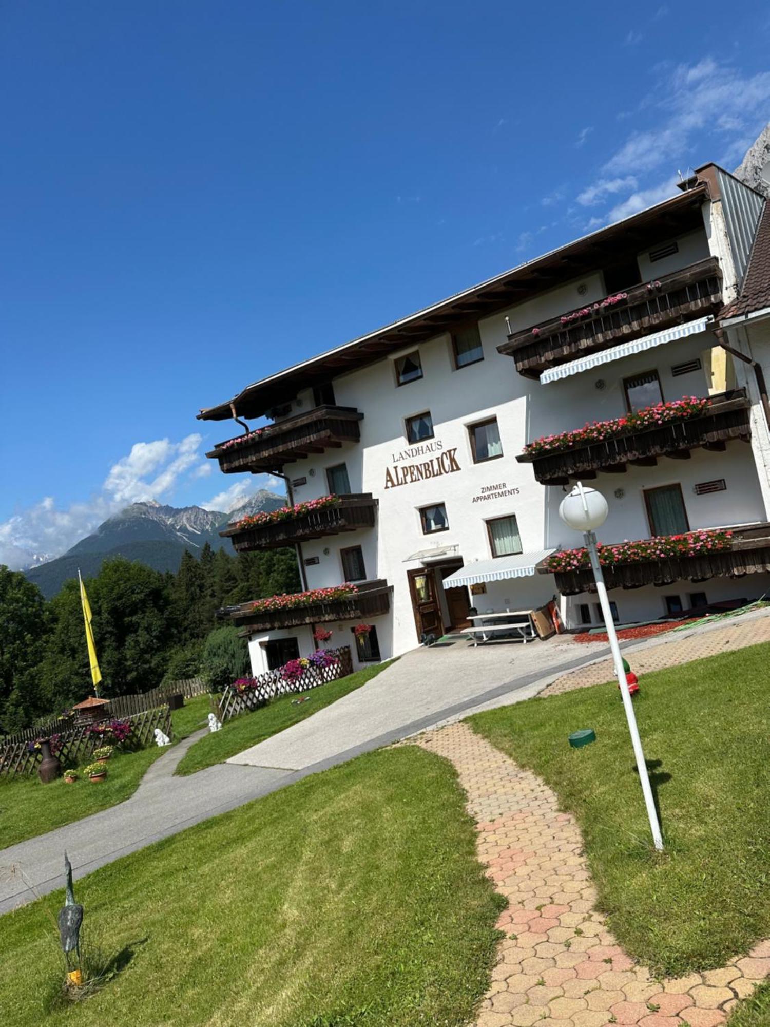 Landhaus Alpenblick Obsteig Exteriör bild